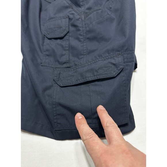 5.11 Tactical Navy Cargo Taclite Pro Pockets Zip Shorts Mens 40 73287 *READ - Picture 3 of 11